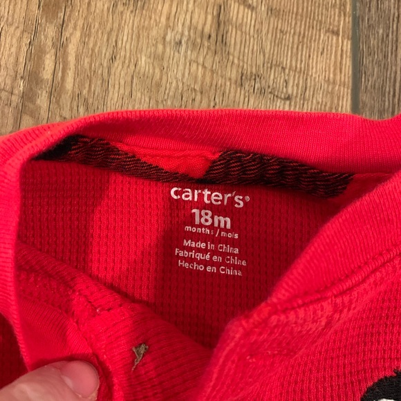 Carter’s Bundle of Three Long Sleeve Onesies, 18 months - Picture 8 of 12